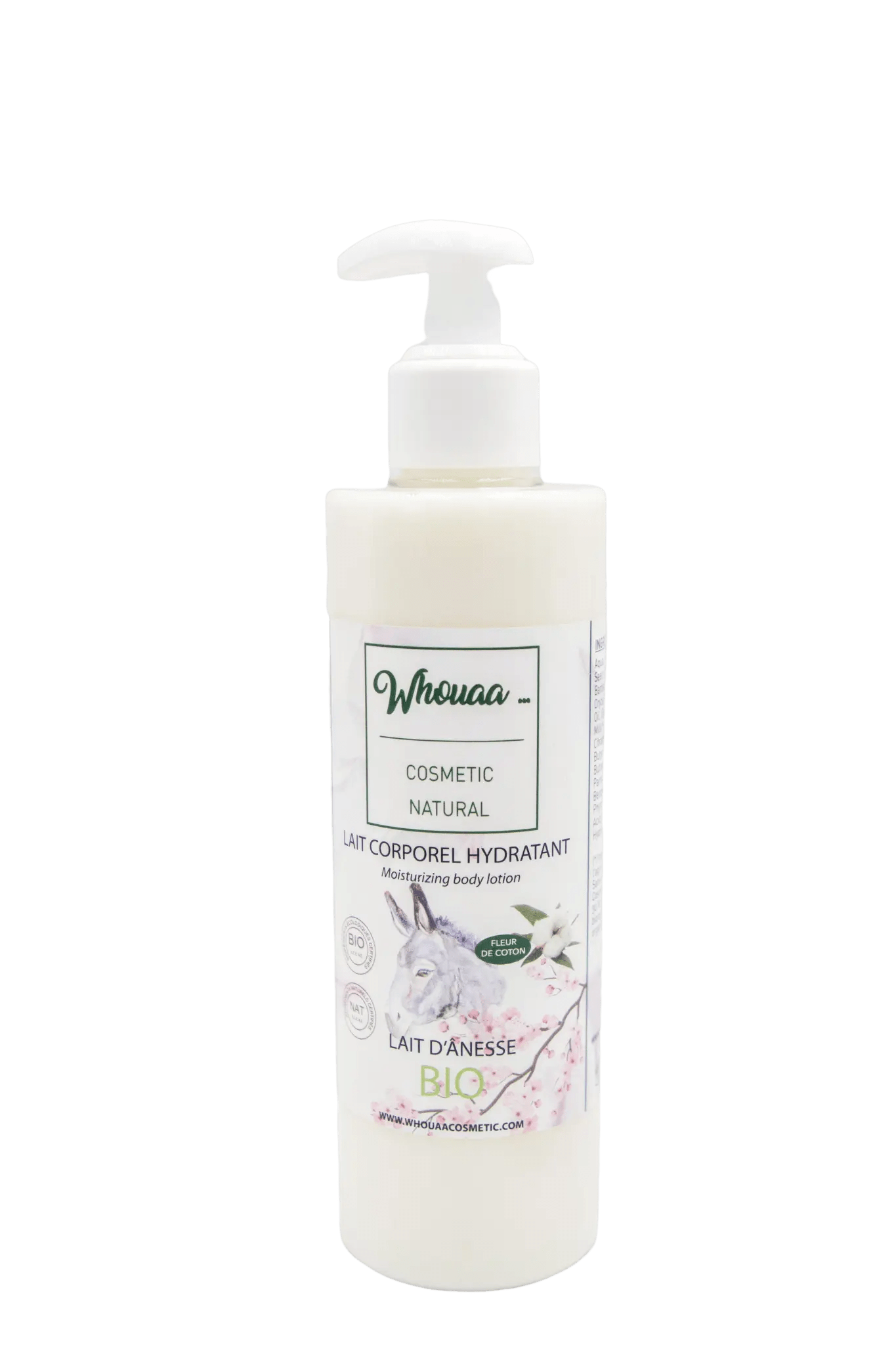 Lait de Corps au Lait d'Ânesse BIO 250ml