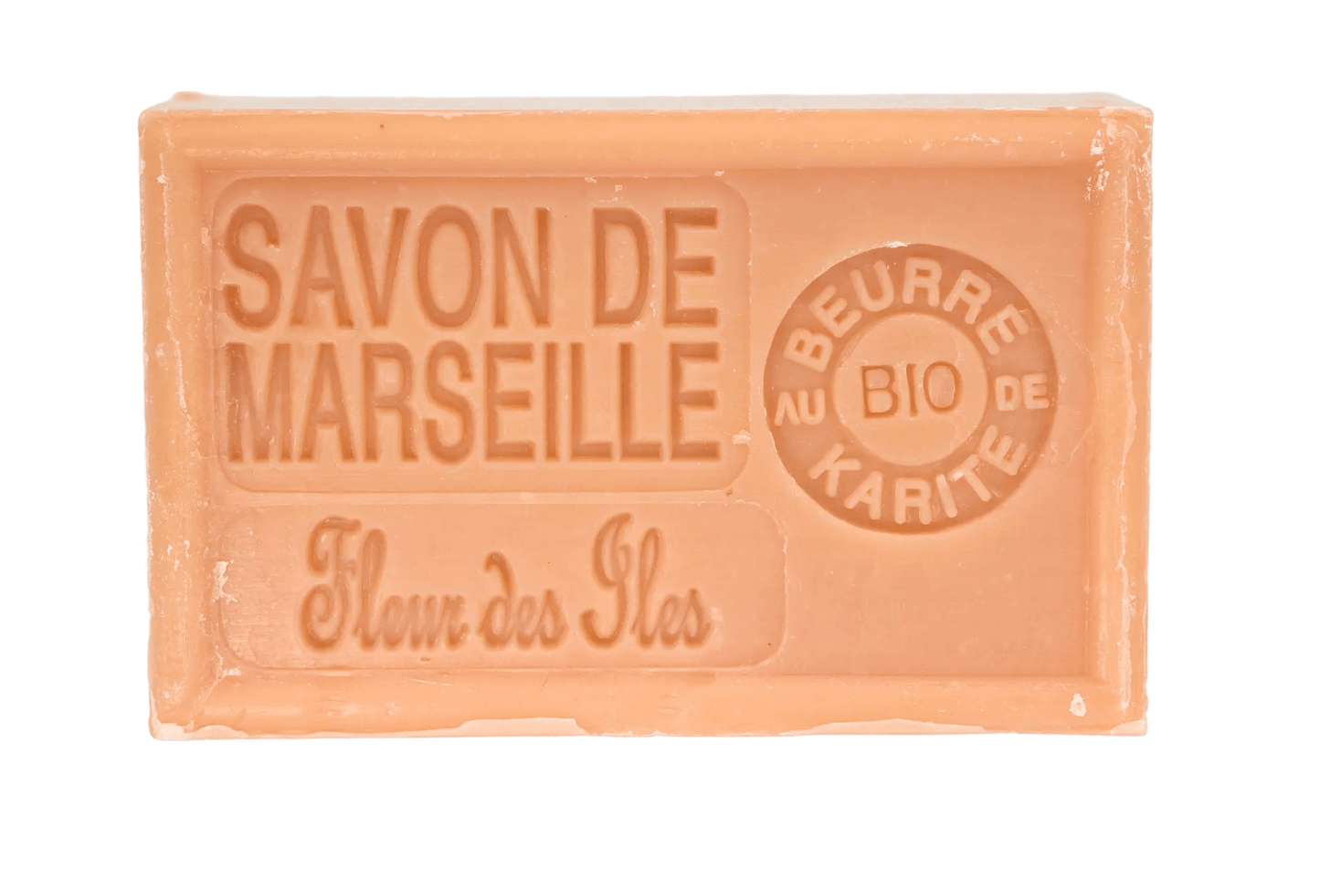 Savon de Marseille parfumé Fleur des Îles 125gr