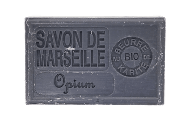 Savon de Marseille Opium 125 g, enrichi au beurre de karité bio