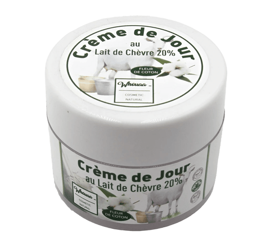 Crème Visage au Lait de Chèvre BIO 50ml Anti-âge - Hydratate - Adoucît