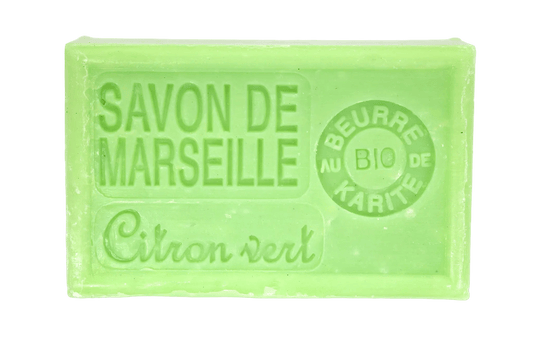 Savon de Marseille parfumé Citron Vert 125gr