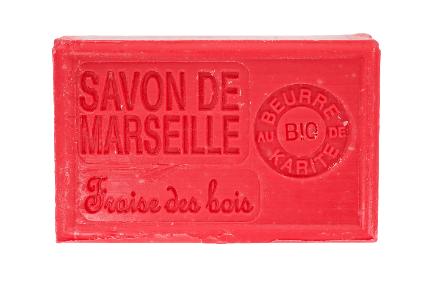 Strawberry scented Marseille soap