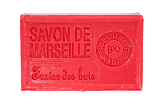 Strawberry scented Marseille soap