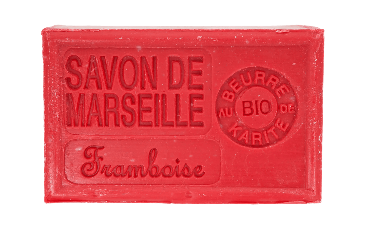 Savon de Marseille parfumé Framboise 125gr