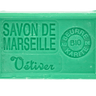 Savon de Marseille vétiver 125 g, enrichi au beurre de karité bio