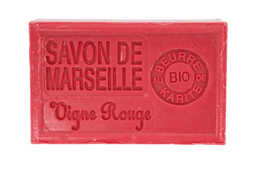 Savon de Marseille parfumé Vigne Rouge 125gr